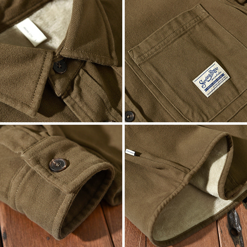 Victor™ | Stijvolle Fleece Overshirt