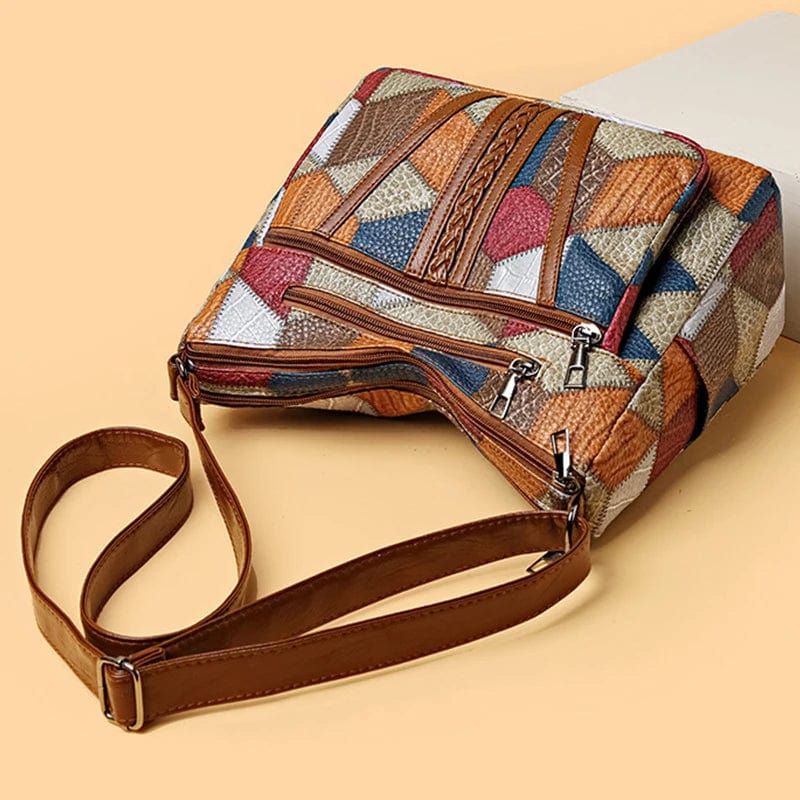 Liora™ | Stijlvolle Leren Handtas