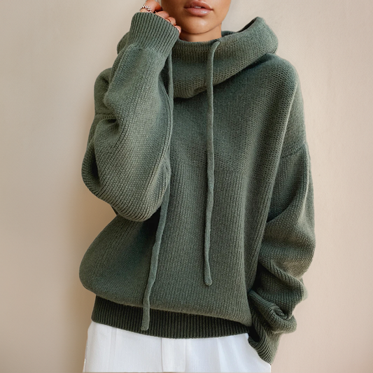 Evi™ | Comfortabele Wollen Hoodie