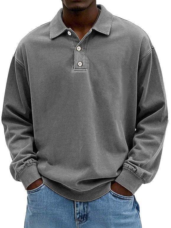 Dean™ | Vintage shirt met lange mouwen