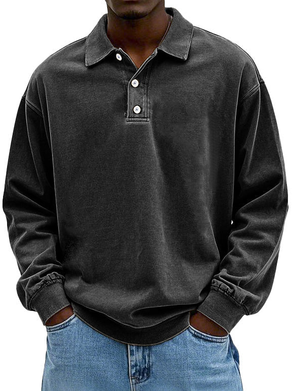 Dean™ | Vintage shirt met lange mouwen