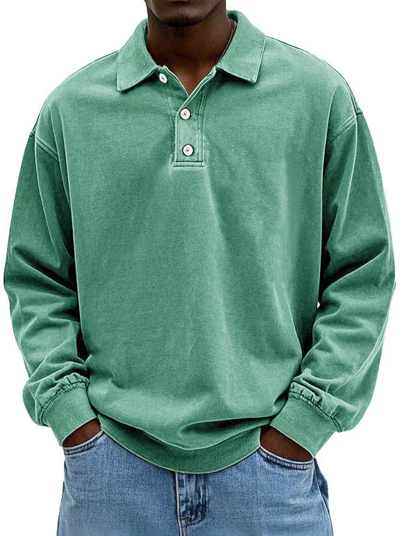 Dean™ | Vintage shirt met lange mouwen