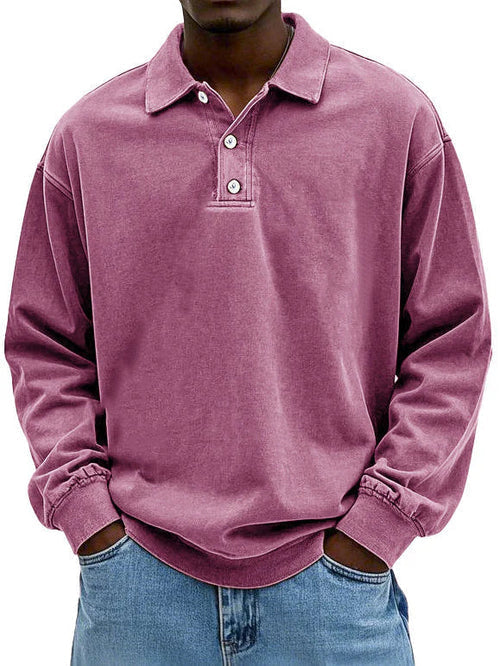 Dean™ | Vintage shirt met lange mouwen