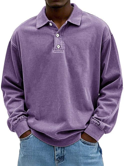Dean™ | Vintage shirt met lange mouwen